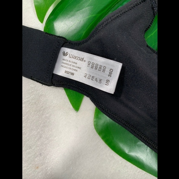 NWT! Wacoal How Perfect No-Wire Contour Bra 36D BLACK‎ - Picture 7 of 8